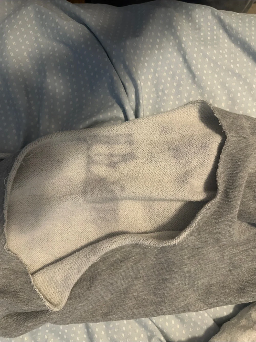 Alo Yoga Cropped Barre Coverup in Grey Size Large